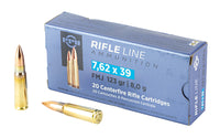 7.62x39 RifleLine 123gr FMJ