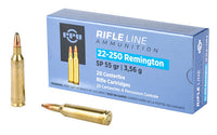 22-250 Remington 55gr SP