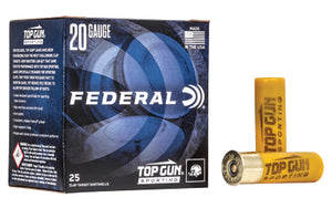 20 Gauge #7.5 Shot 2.75" 7/8oz Top Gun Sporting 25 rounds